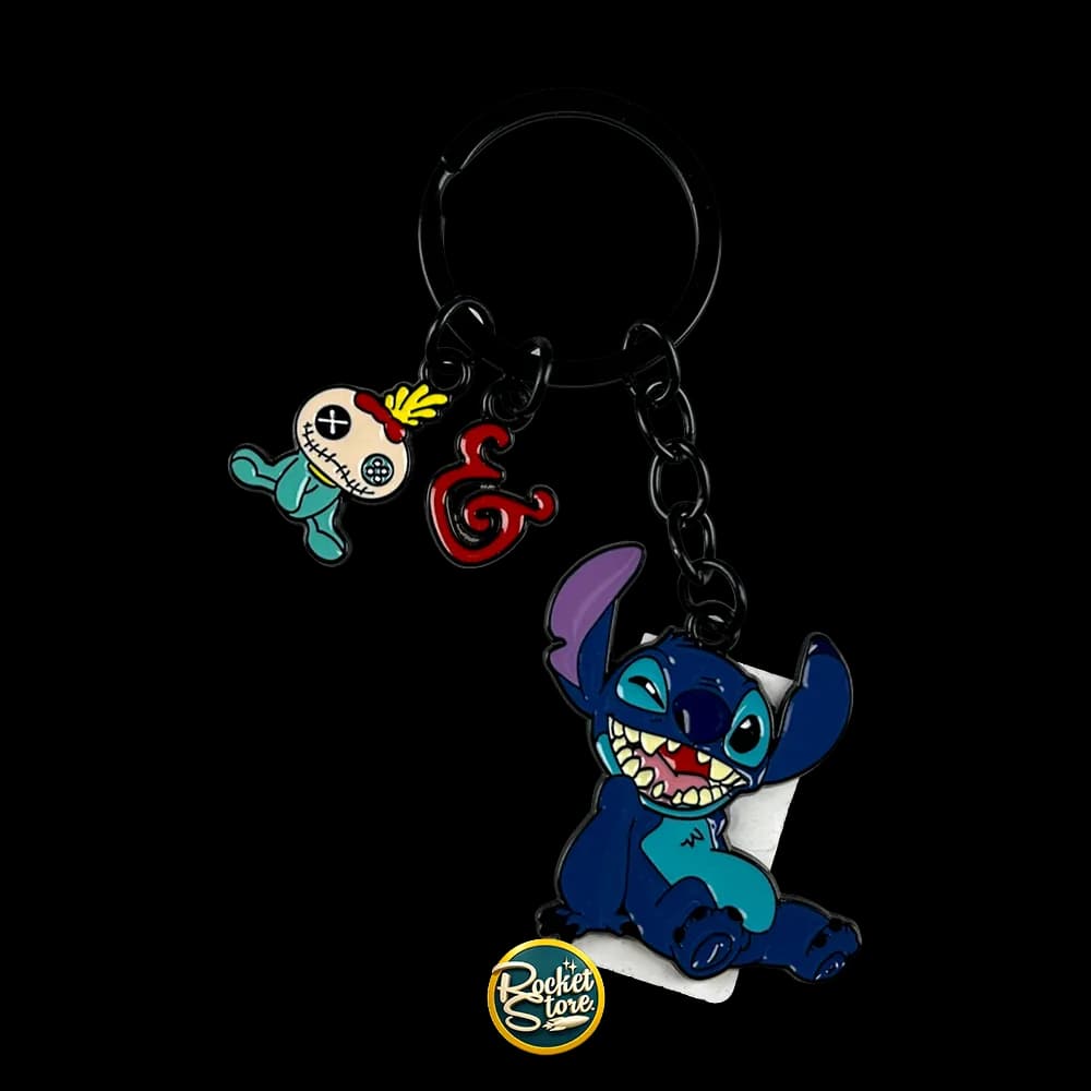 Llavero metalico Stitch
