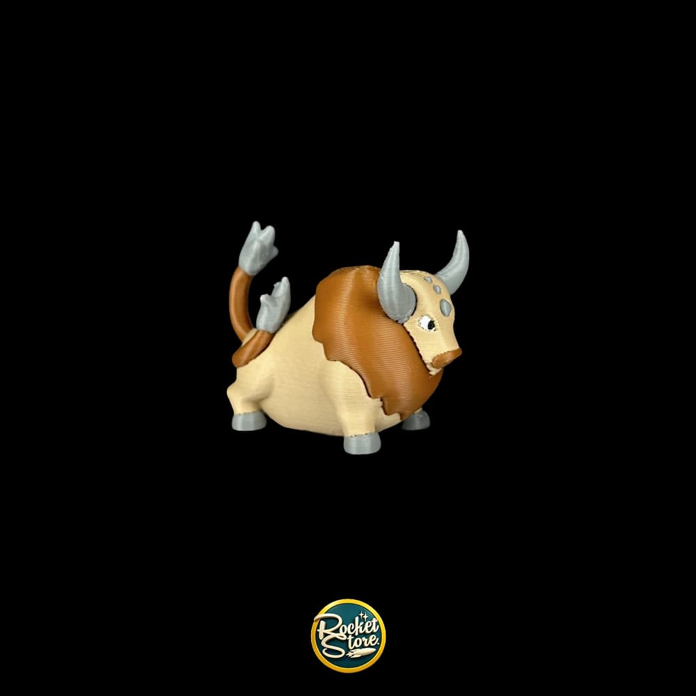 Figura Pokémon Tauros #128 - Impresión 3D 1"