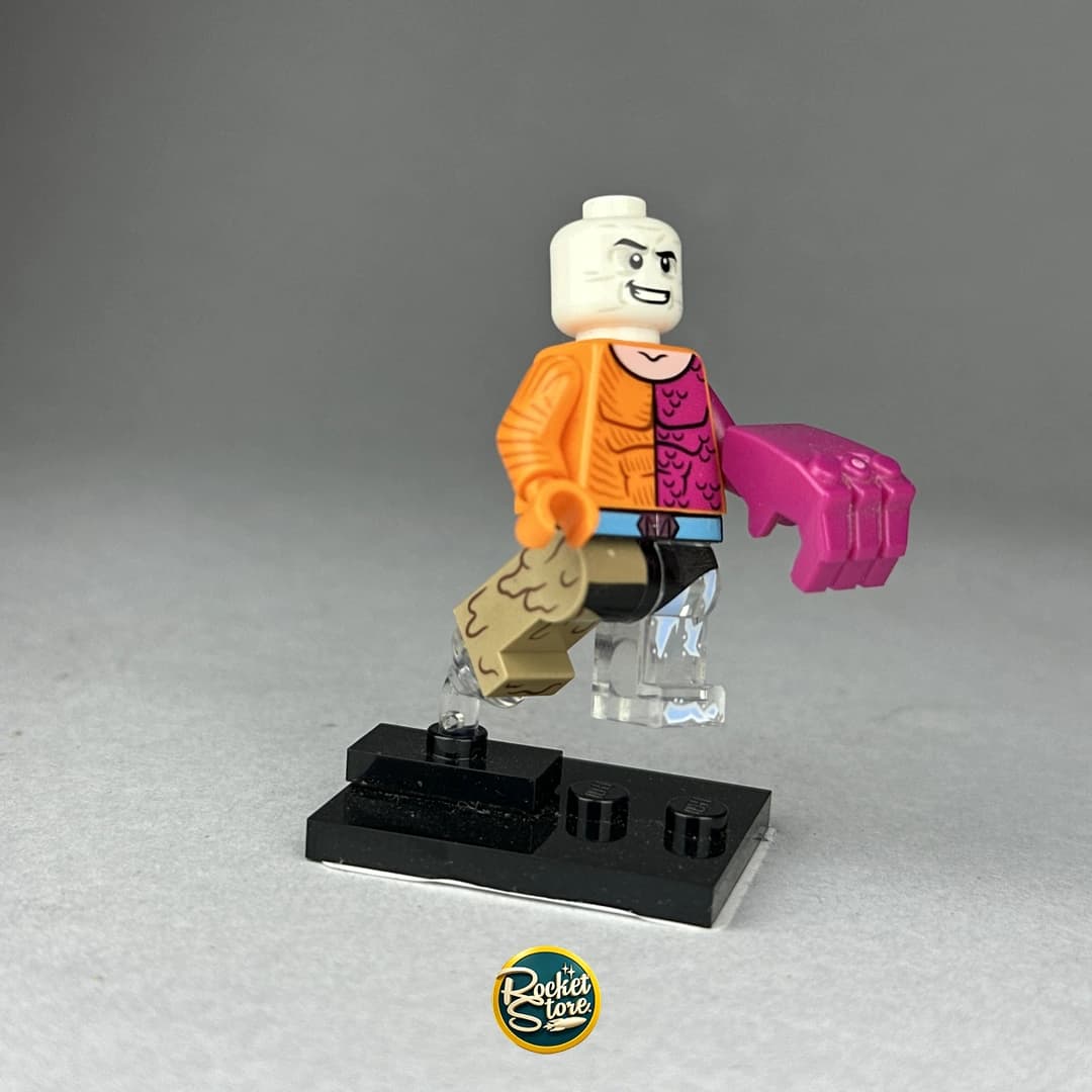 Minifigura LEGO DC Comics Metamorpho con Puño de Energía