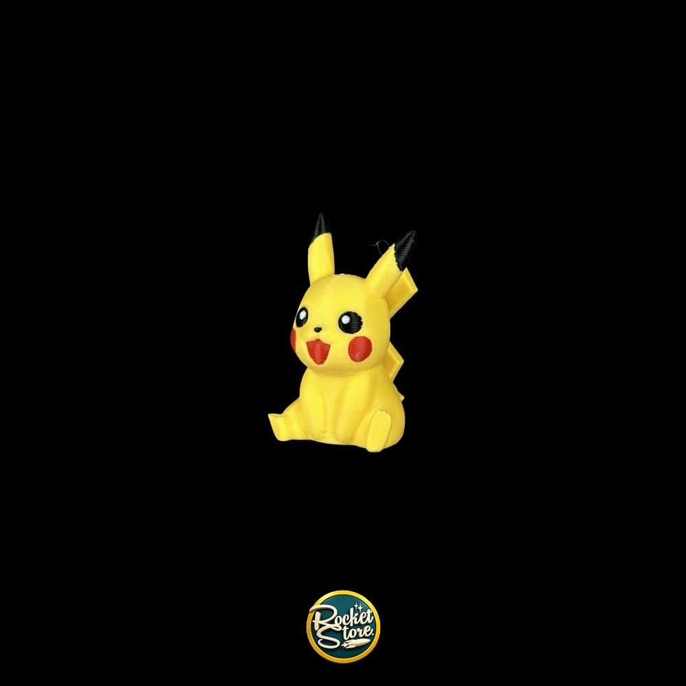 Figura Pokémon Pikachu #025 (Variante) - Impresión 3D 1"