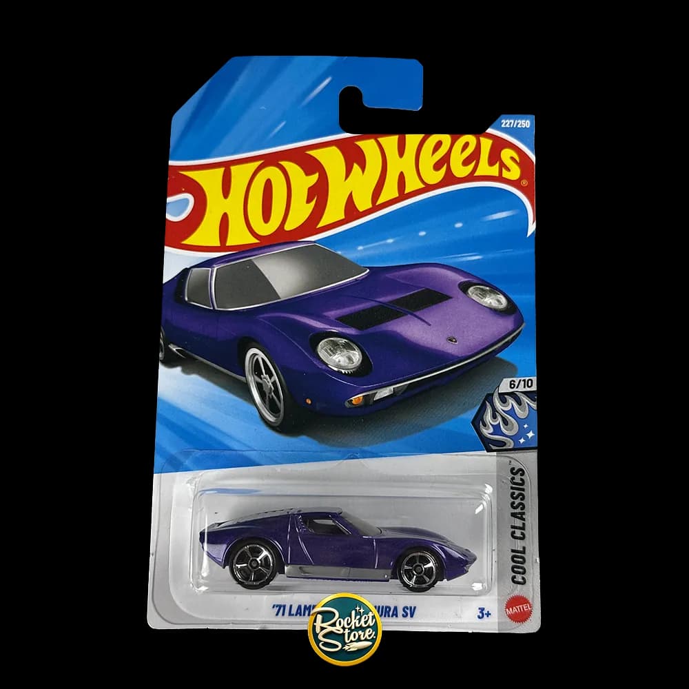 Hot Wheels '71 Lamborghini Miura SV
