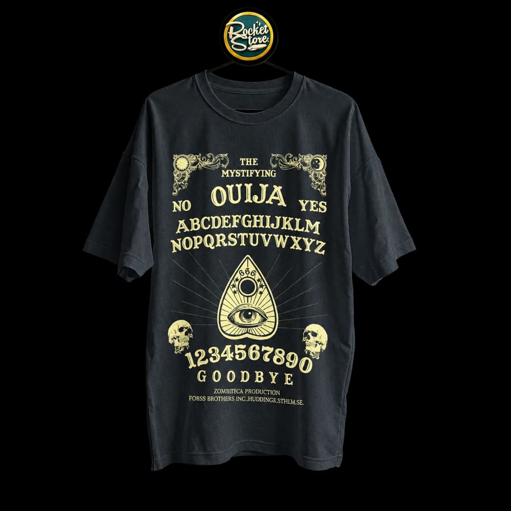 Camiseta Ouija - The Mystifying Ouija Board Negro