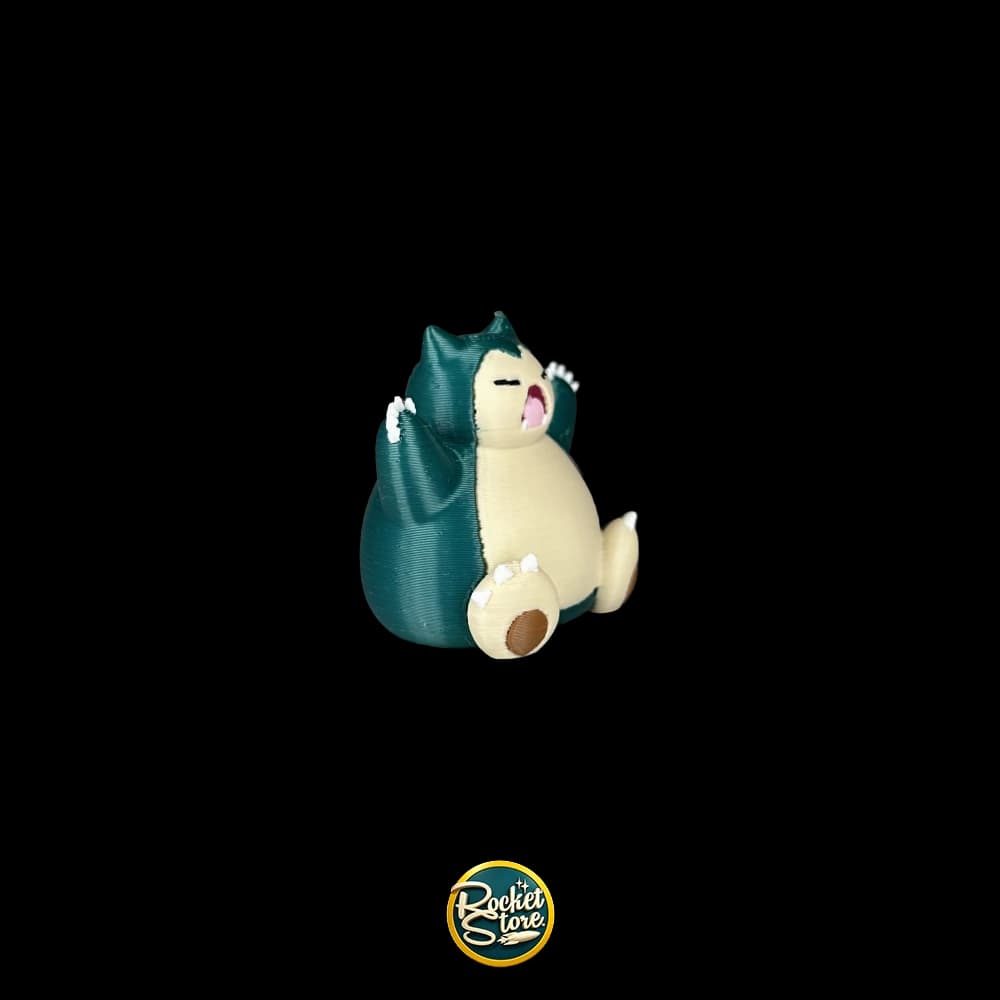 Figura Pokémon Snorlax #143 - Impresión 3D 1"
