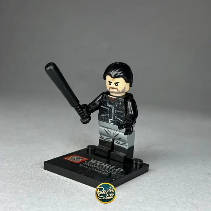 Minifigura tipo LEGO Negan con Bate Lucille The Walking Dead