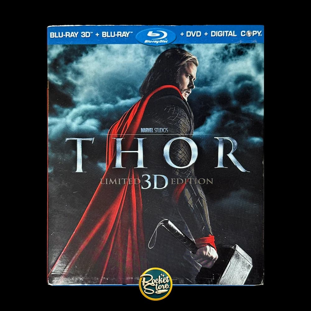 Blu-ray 3D + Blu-ray + DVD Thor - Edición Limitada 3D - portada