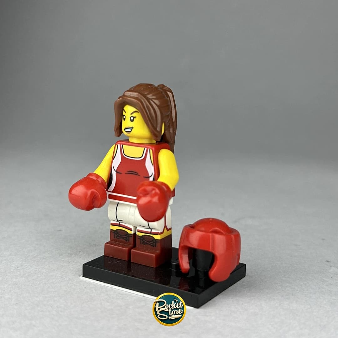 Minifigura LEGO Kickboxer Girl Serie 16