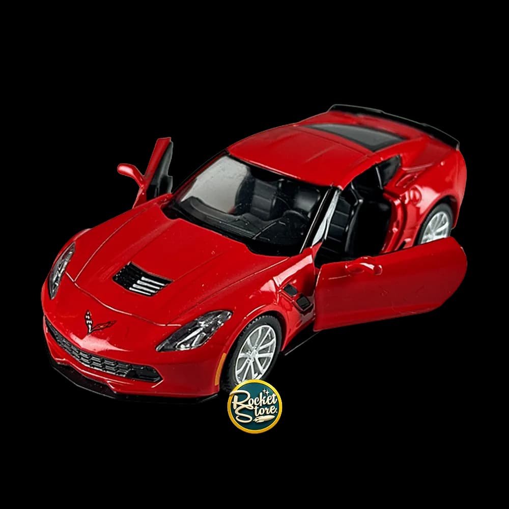 Burago Chevrolet Corvette Rojo Escala 1:43