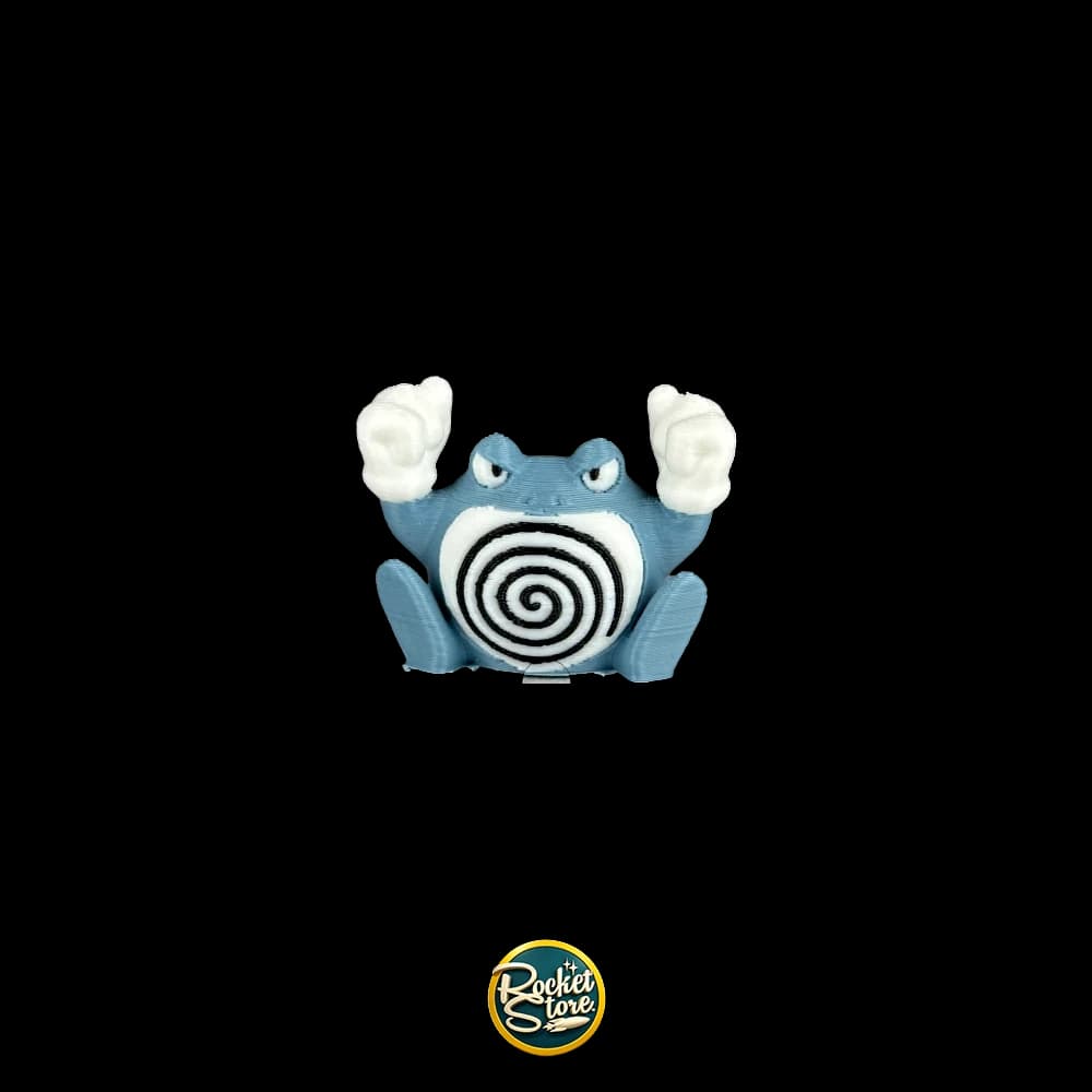 Figura Pokémon Poliwrath #062 - Impresión 3D 2"