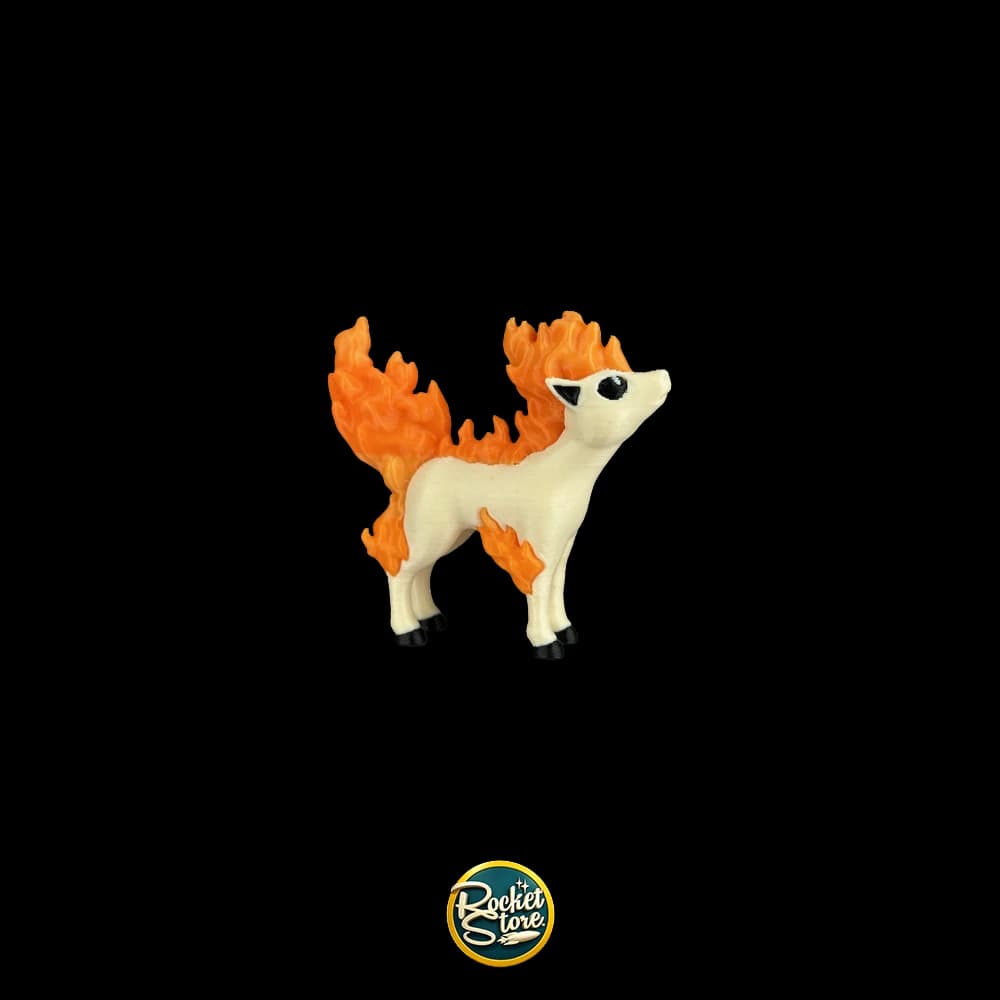 Figura Pokémon Rapidash #078 - Impresión 3D 2"