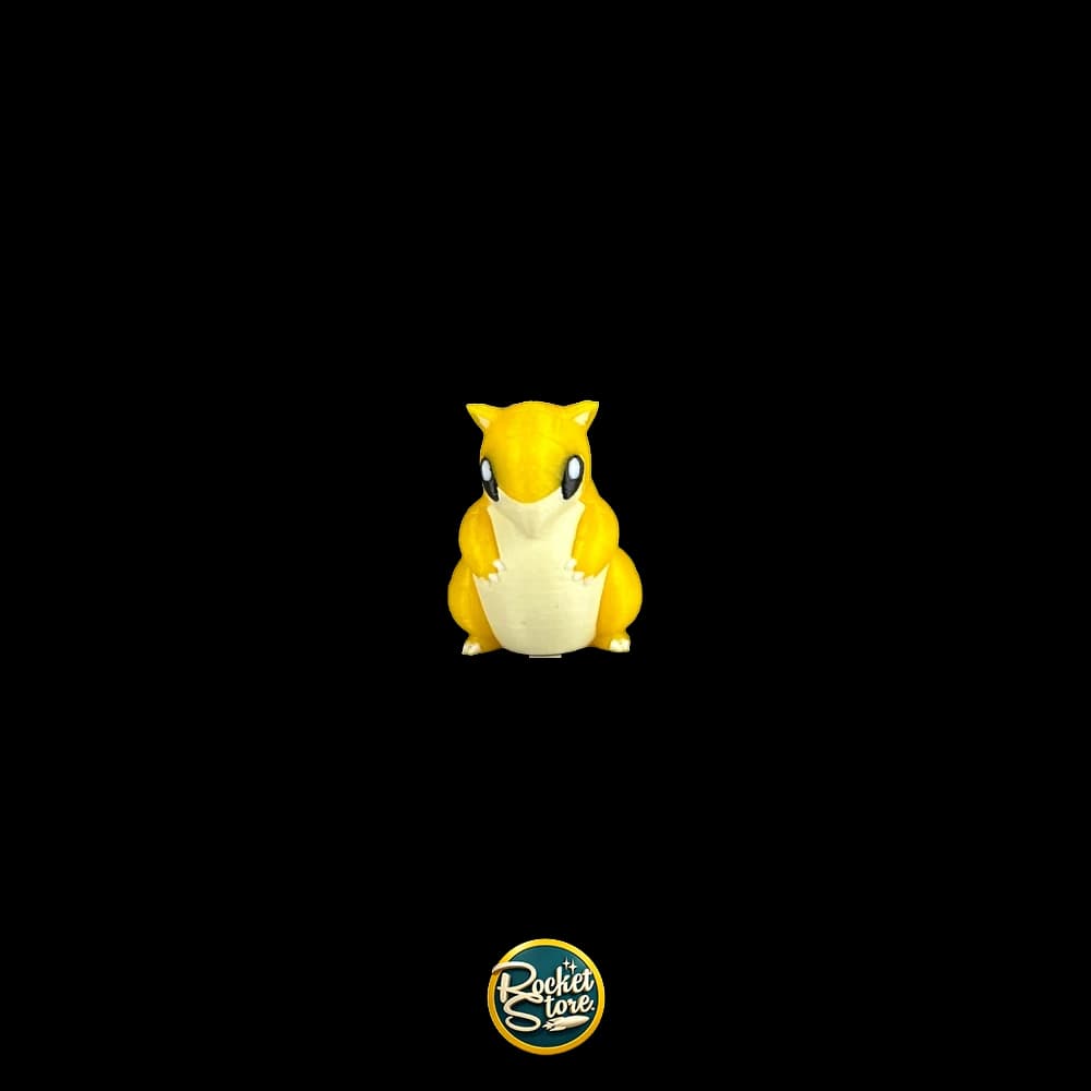 Figura Pokémon Sandshrew #027 - Impresión 3D 2"