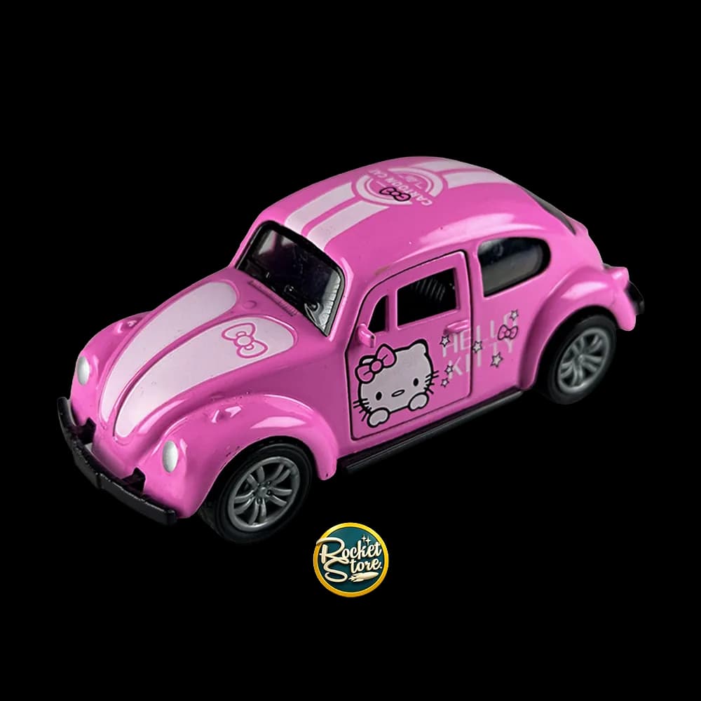 Volkswagen Beetle Hello Kitty Rosado