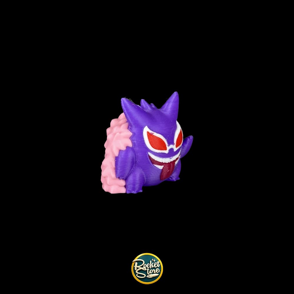 Figura Pokémon Gengar Aura Rosa #094 - Impresión 3D 1"