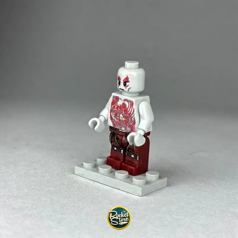 Minifigura tipo LEGO Marvel Drax el Destructor Cómic Clásico