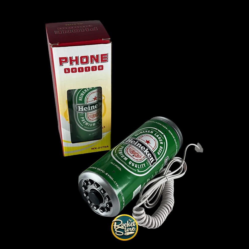 Teléfono Lata de Cerveza Heineken