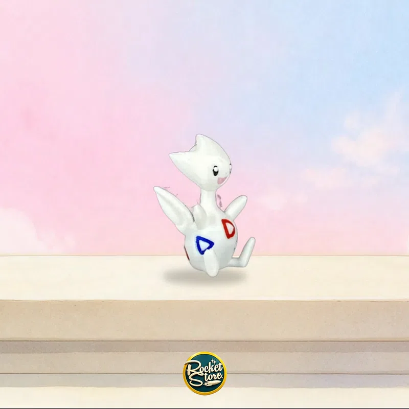 Figura Pokémon Togetic #176 - Impresión 3D 1" (animación 360°)