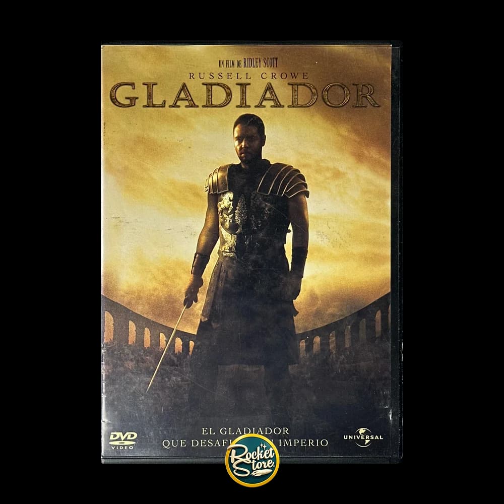 DVD Gladiador (Gladiator) - portada