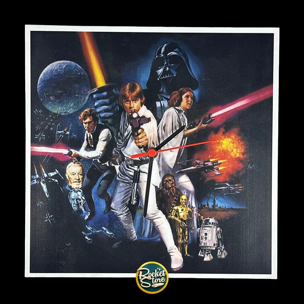 Reloj de Pared Acrílico Star Wars