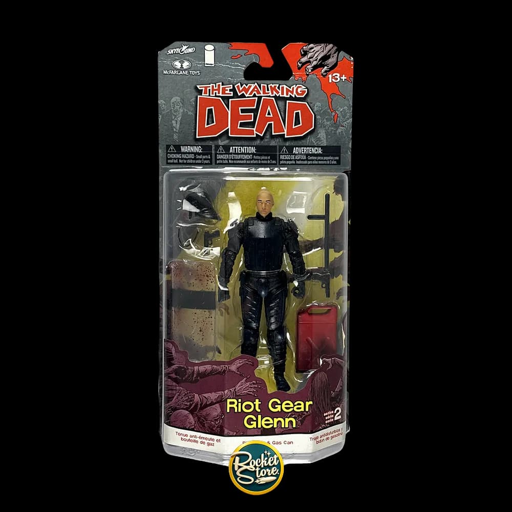 The Walking Dead McFarlane - Riot Gear Glenn