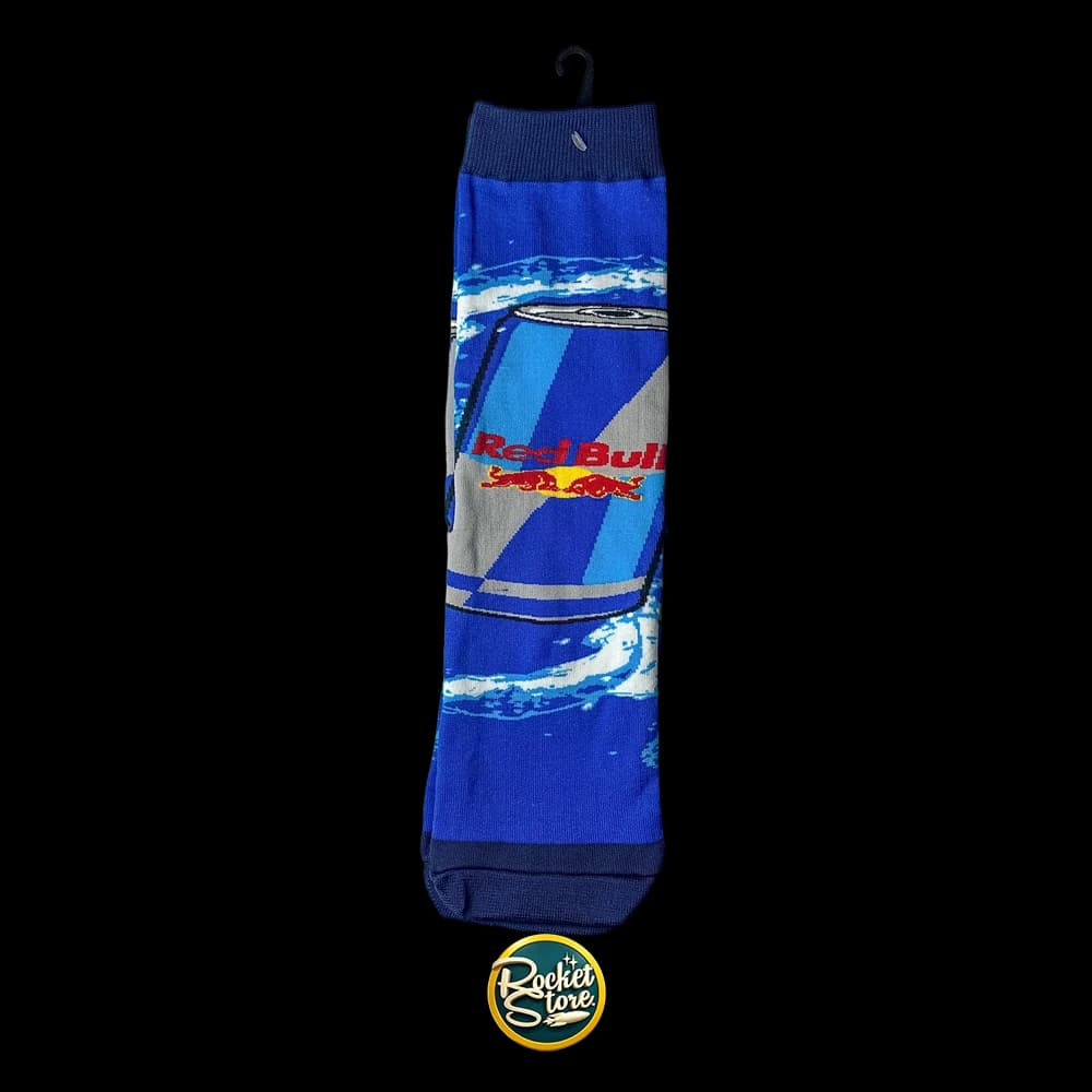 Medias Lata Red Bull Energy Drink Azules