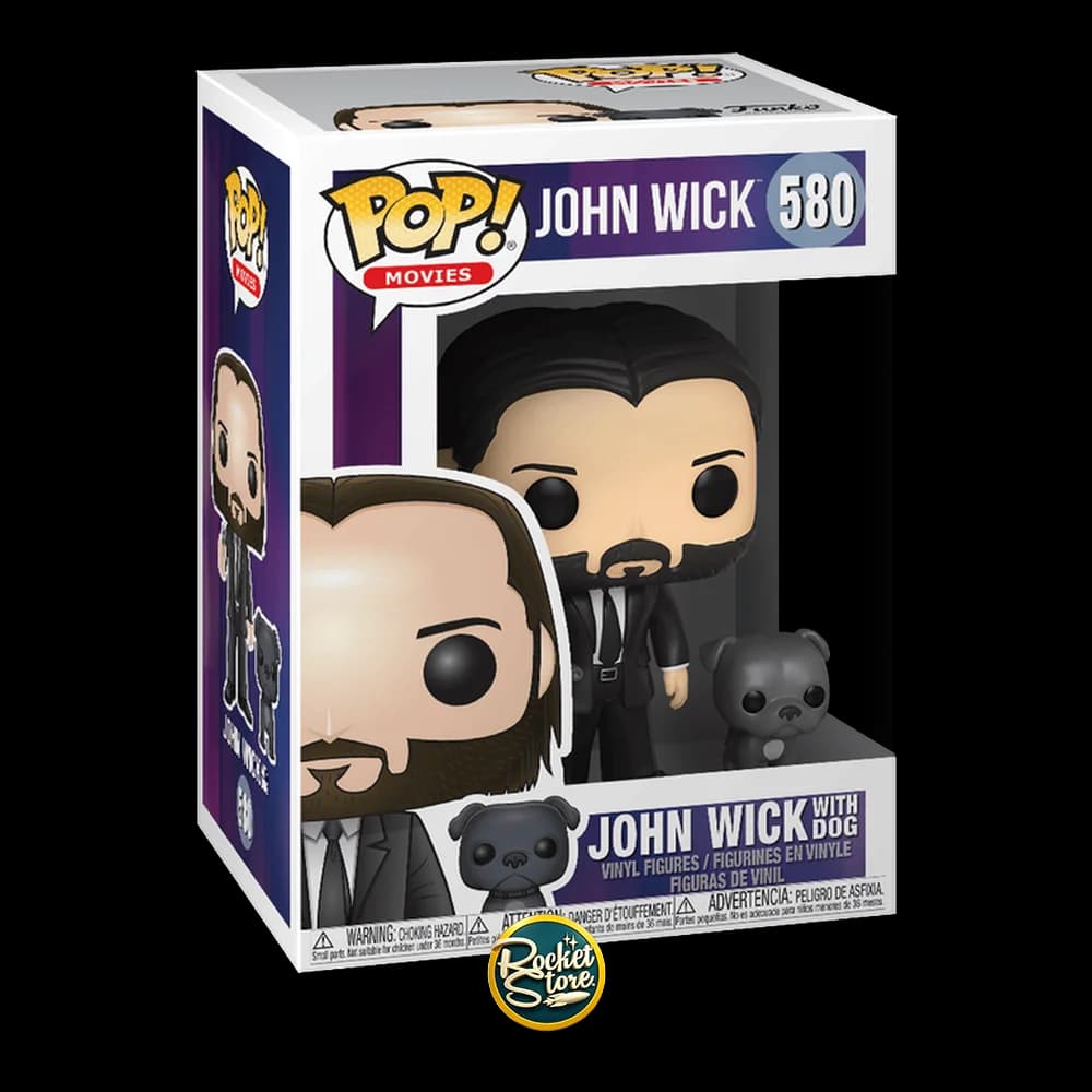 Funko Pop! Movies John Wick Chapter 2 #580 - John Wick with Dog