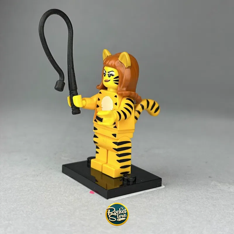 Minifigura LEGO Tiger Woman Serie 14 Monstruos
