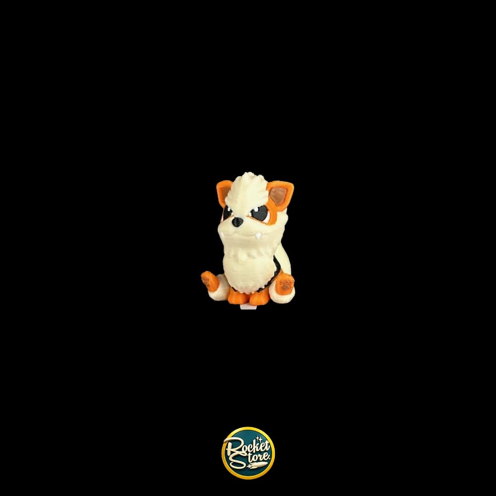 Figura Pokémon Arcanine #059 - Impresión 3D 2"