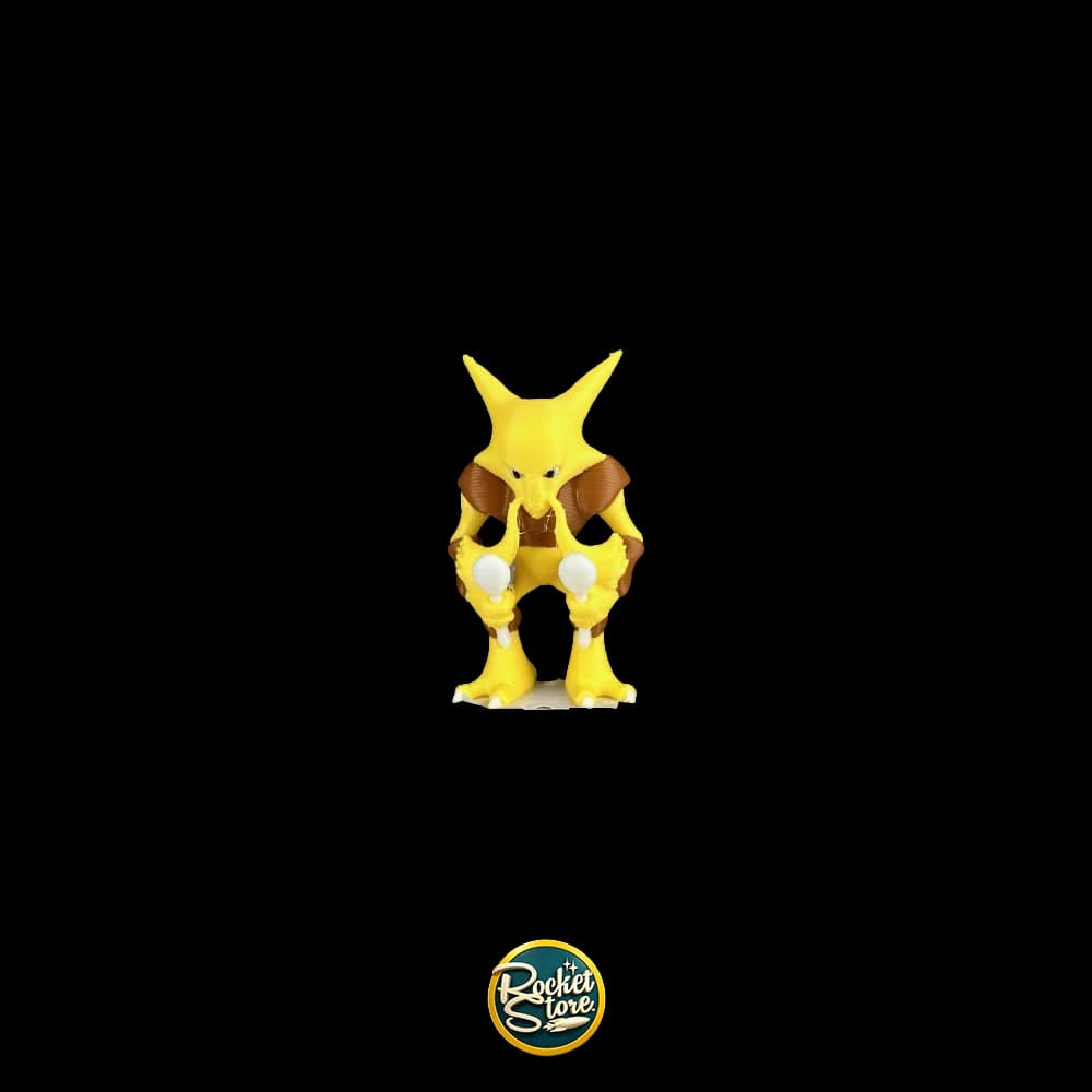 Figura Pokémon Alakazam #065 - Impresión 3D 2"