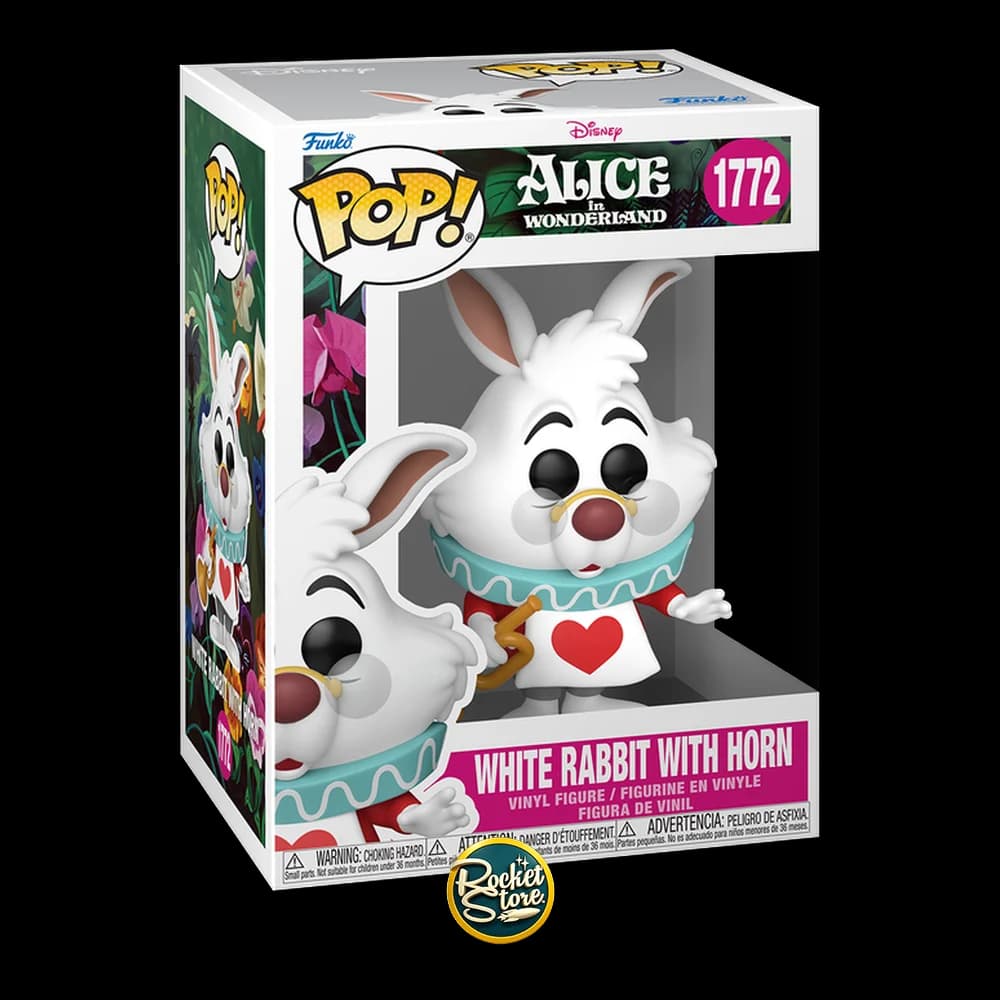 Funko Pop! Disney Alice in Wonderland #1772 - White Rabbit with Horn