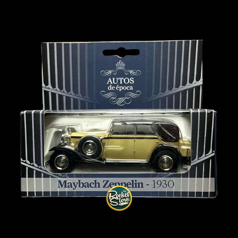 Autos de Época 1:43 - Maybach Zeppelin 1930 en Caja Vitrina