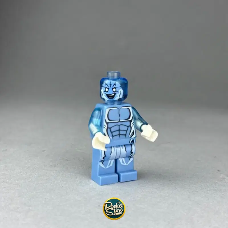 Minifigura LEGO Criatura de Hielo Traslúcida Serie 16