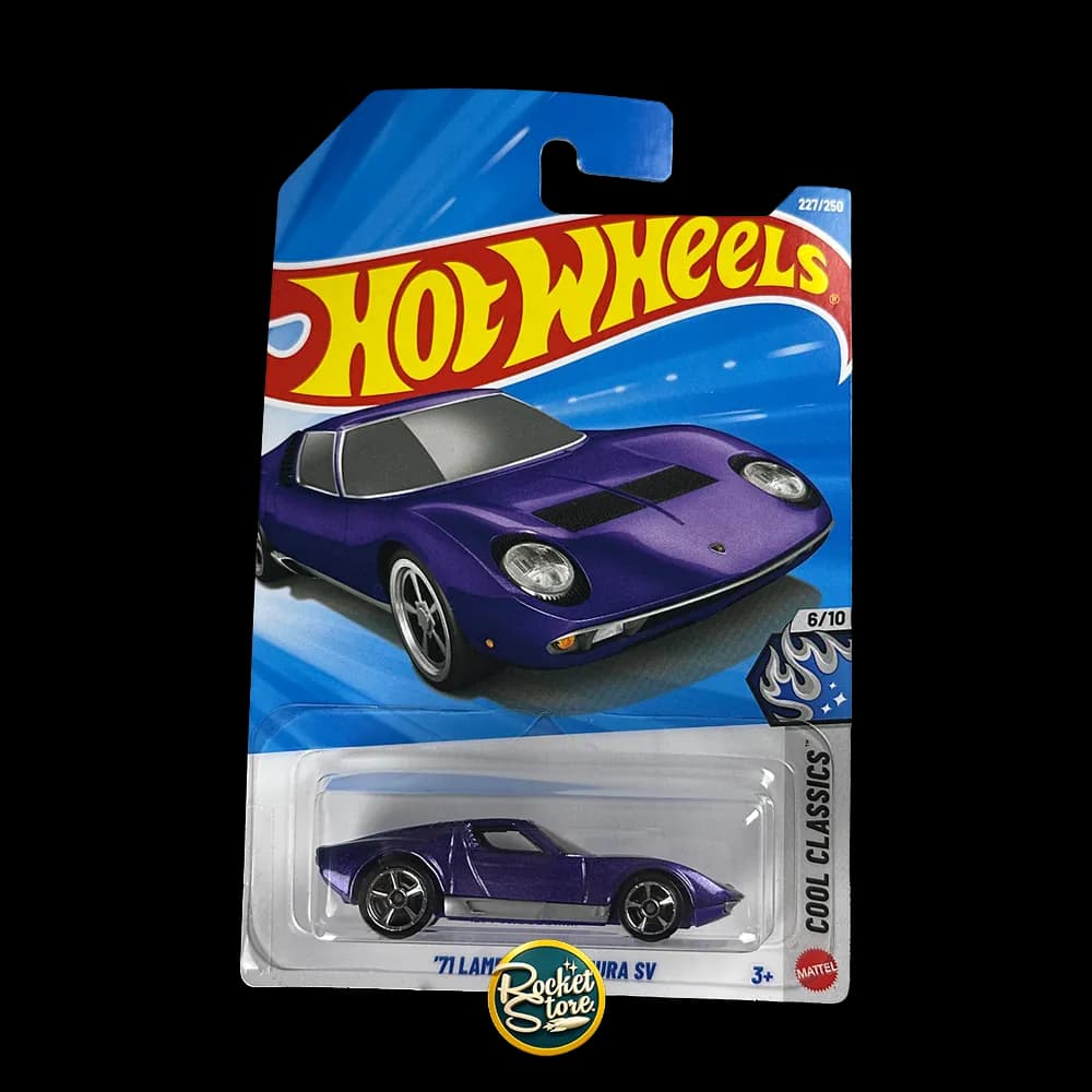 Hot Wheels '71 Lamborghini Miura SV