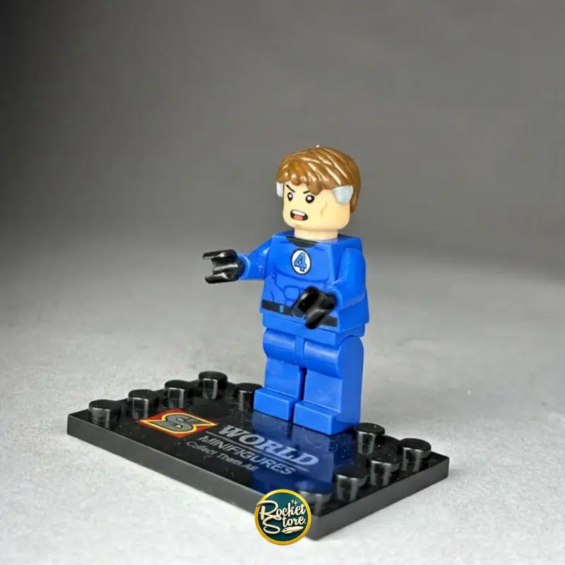 Minifigura tipo LEGO Marvel Mr. Fantastic Reed Richards 4 Fantásticos
