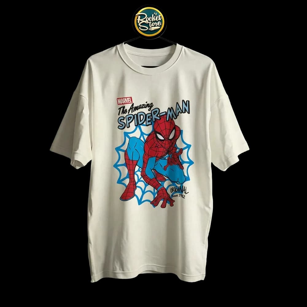 Camiseta The Amazing Spider-Man - Original Since 1962 Marfil