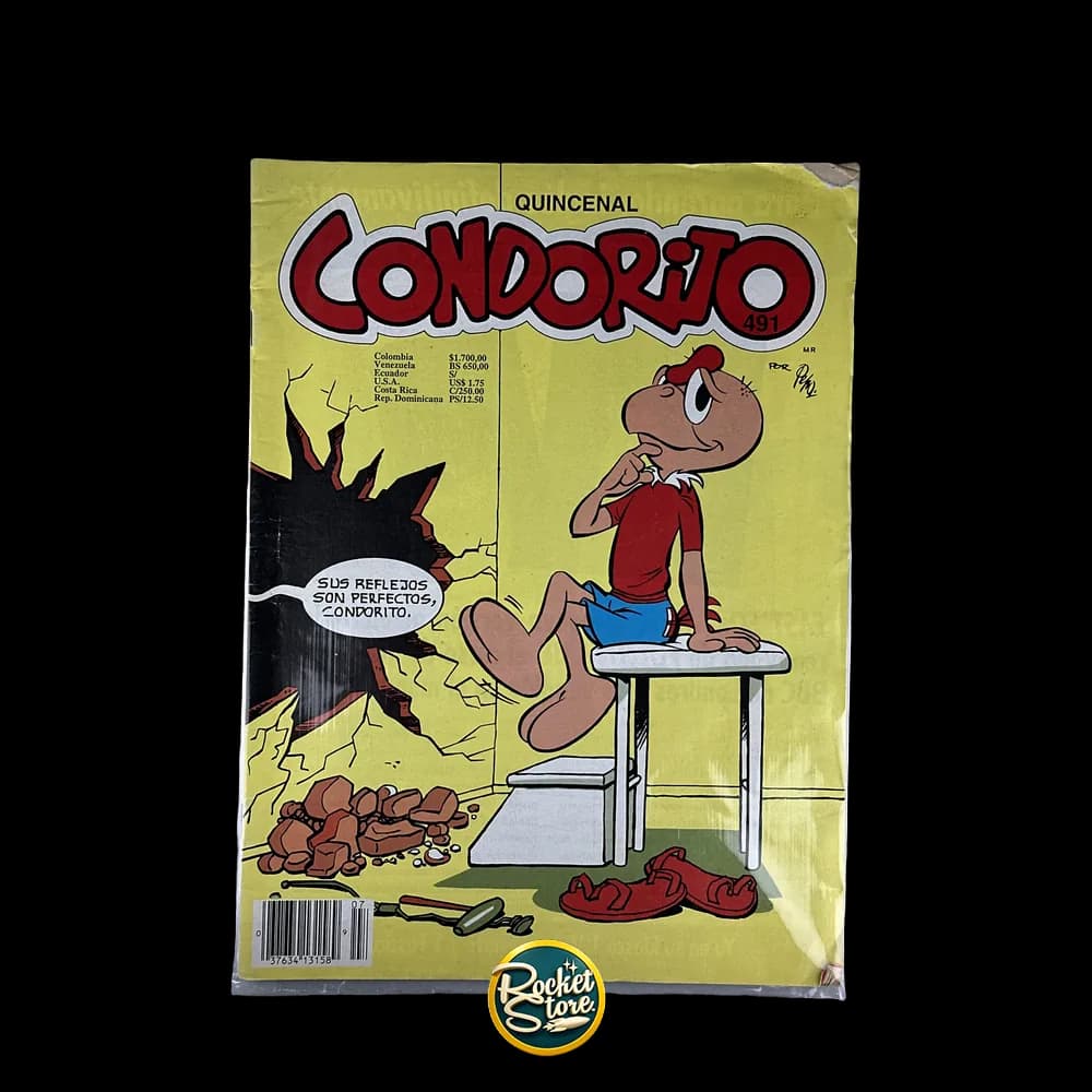 Revista Condorito N° 491 - Prueba de Reflejos
