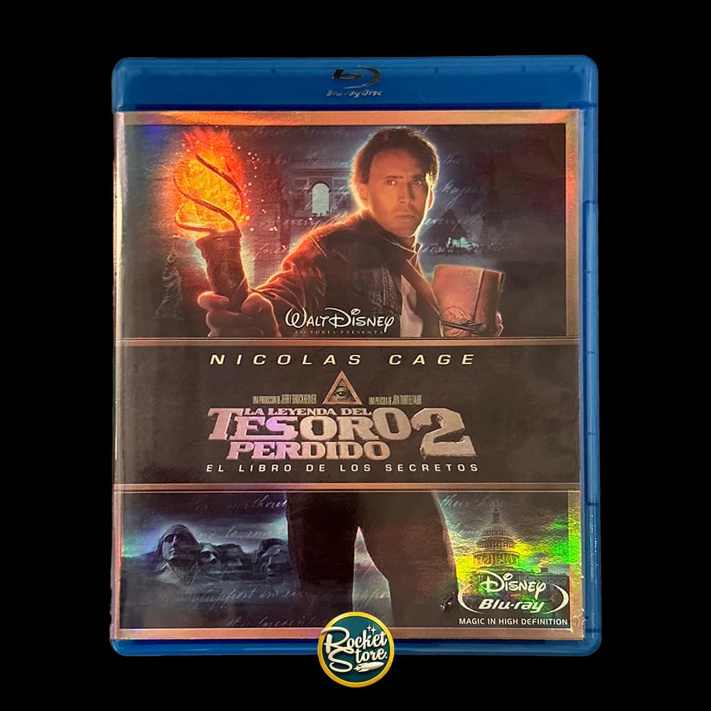 Blu-ray La Leyenda del Tesoro Perdido: El Libro de los Secretos