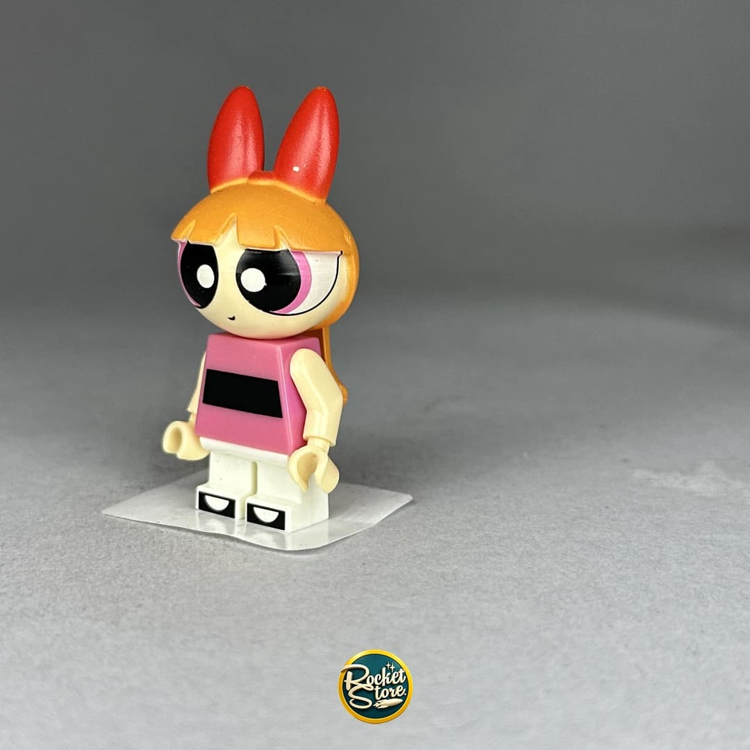 Minifigura tipo LEGO Bombón Blossom Las Chicas Superpoderosas