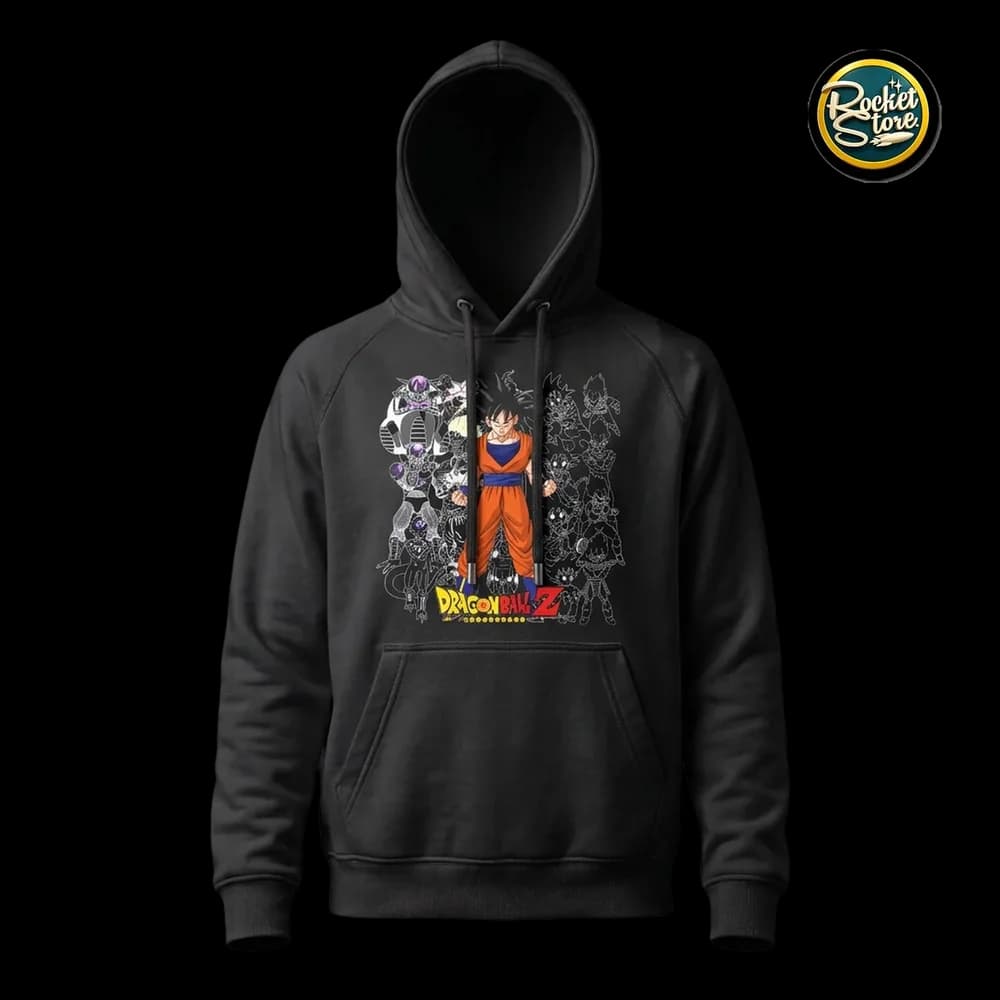 Buzo Hoodie Dragon Ball Z - Goku Streetwear & Dragon Balls