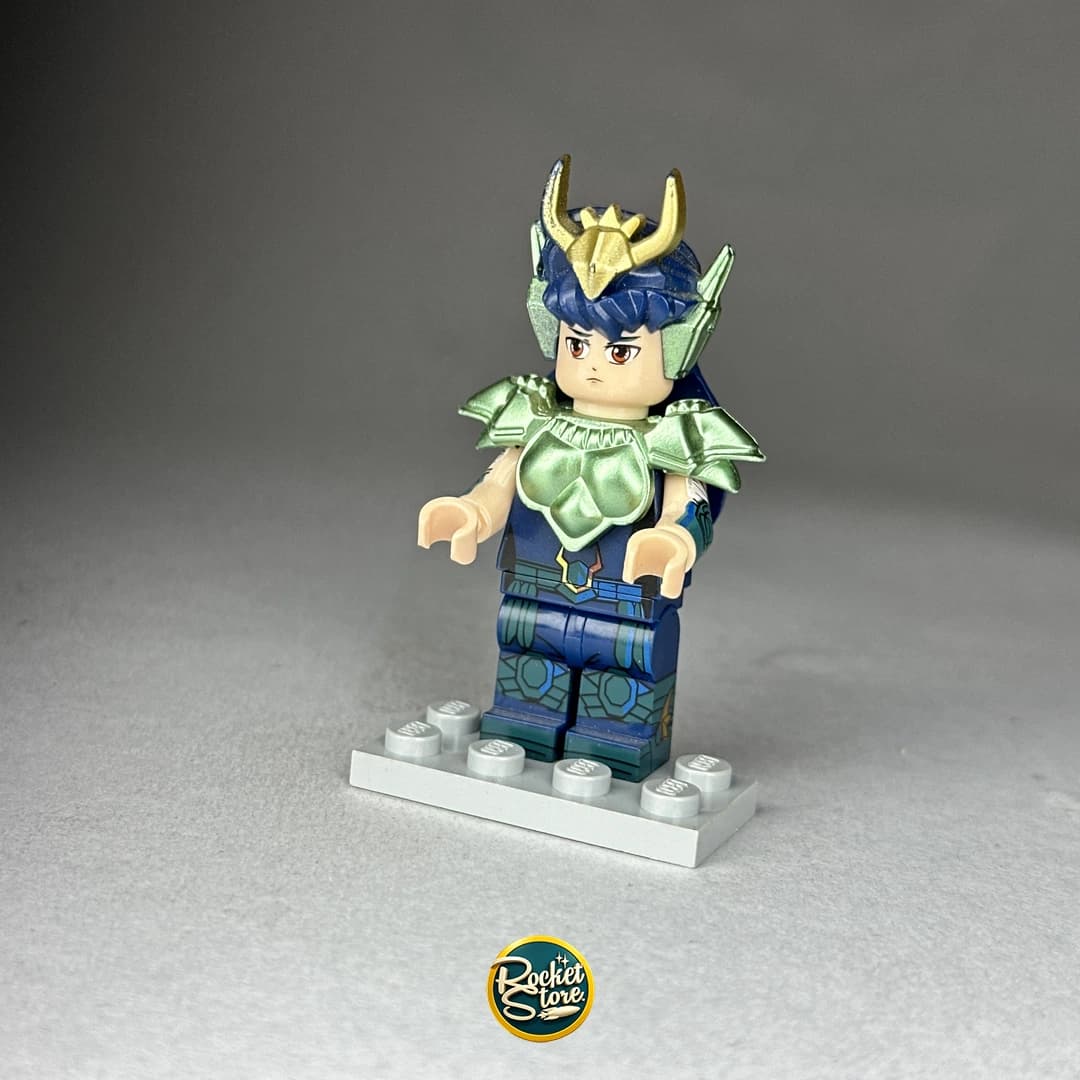 Minifigura tipo LEGO Saint Seiya Shiryu del Dragón