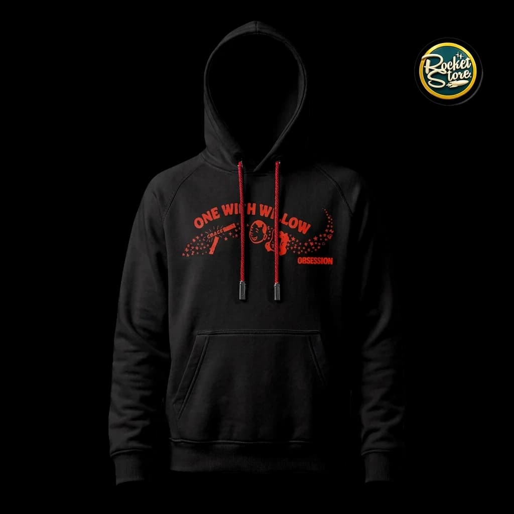 Buzo Hoodie Obsession - One Wish Willow Negro