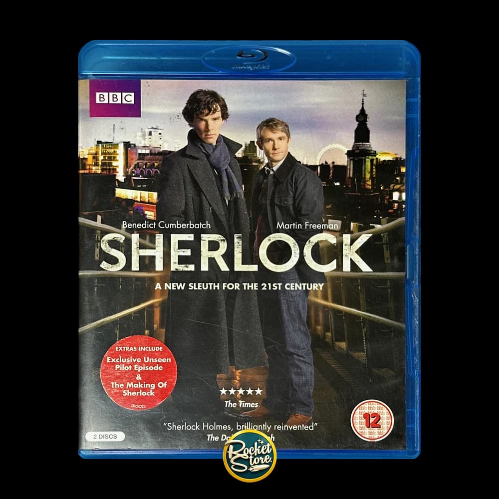 Blu-ray Sherlock: Temporada 1 (BBC, 2 Discos) - portada
