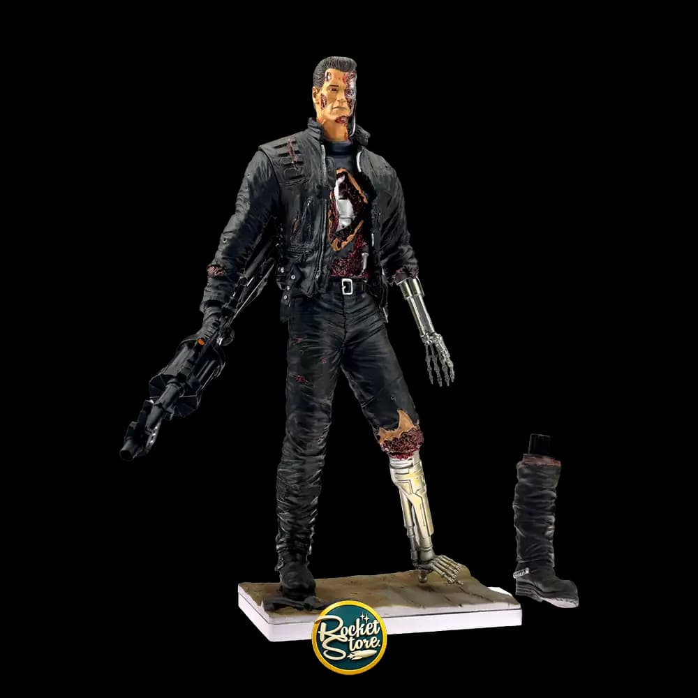 Figura Terminator 2 T-800 Battle Damaged Kotobukiya Escala 12" - Foto 1
