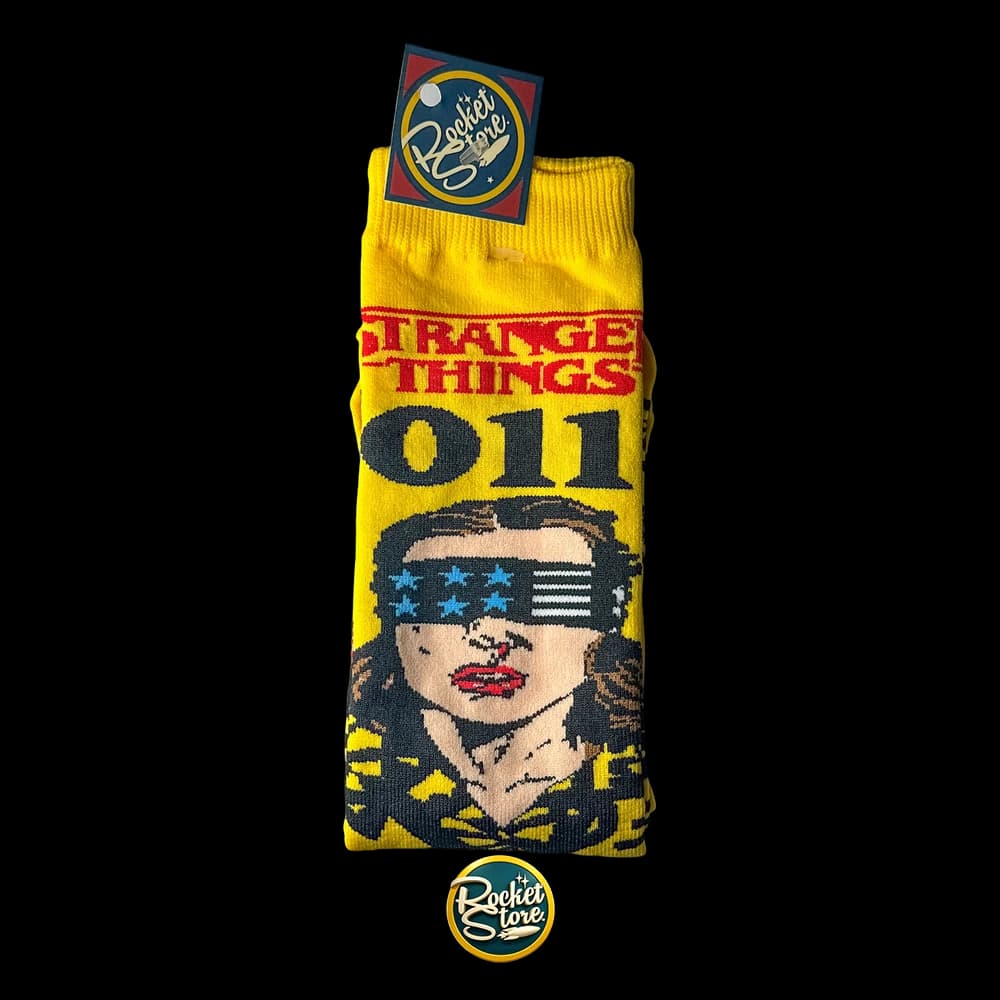 Medias Stranger Things Eleven 011 Amarillas