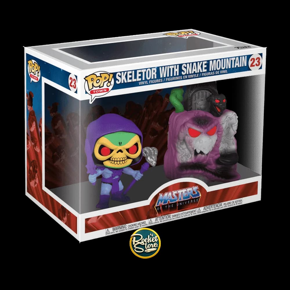 Pop Town 23 Skeletor with Snake Mountain