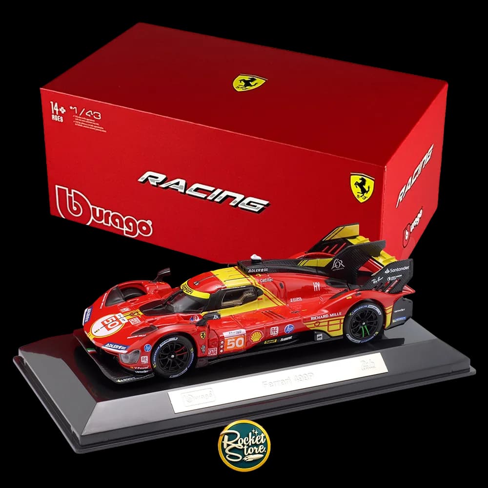 ESCALA 1:43  BURAGO RACING FERRARI 499P 24H