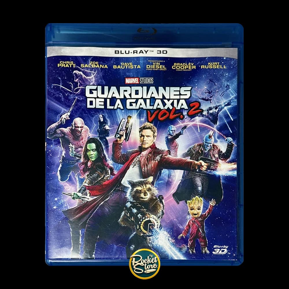 Blu-ray 3D Guardianes de la Galaxia Vol. 2