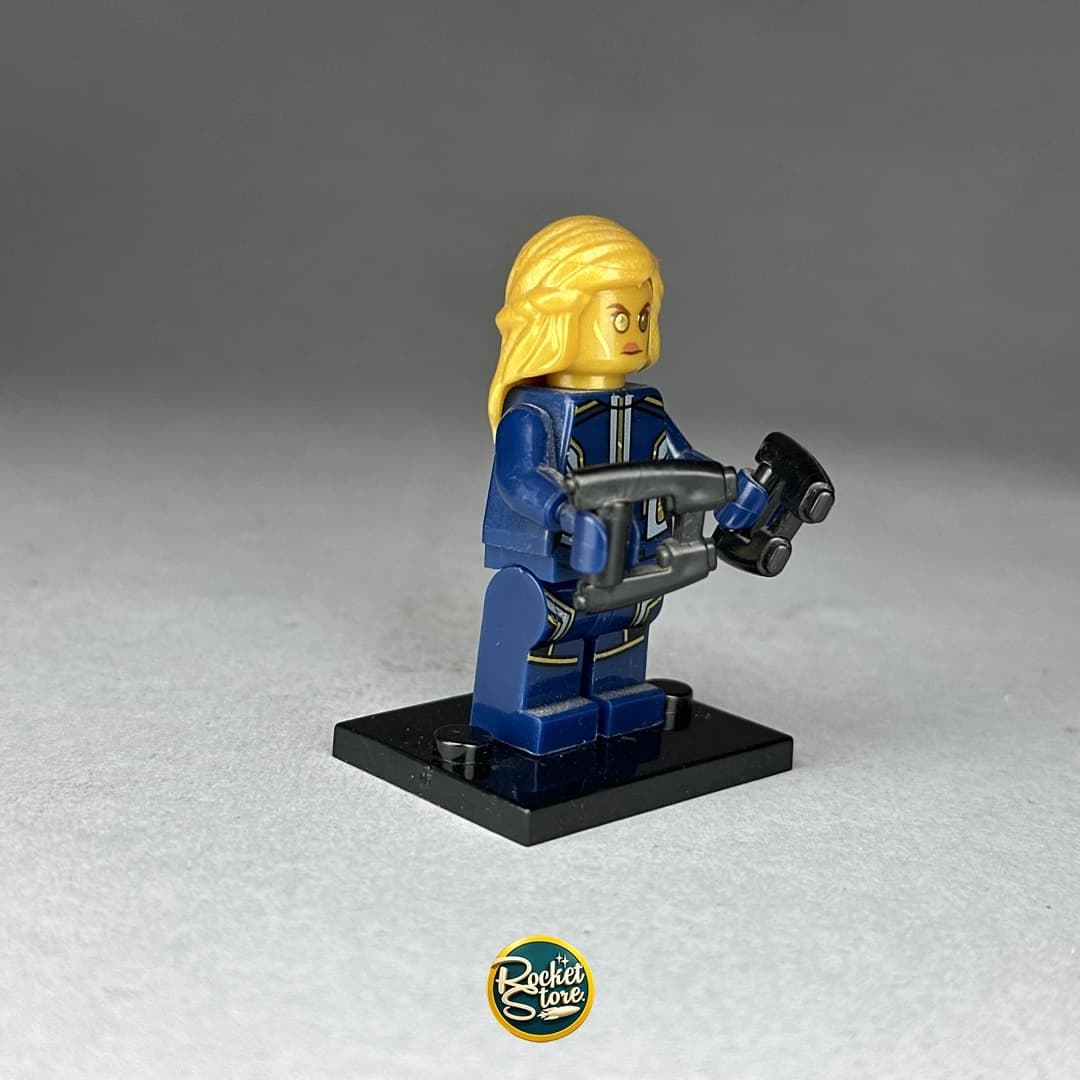 Minifigura tipo LEGO Fallout Morador del Refugio Vault Dweller