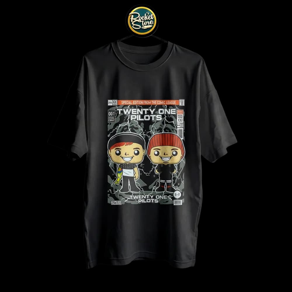 Camiseta Twenty One Pilots - Comic League Special Edition