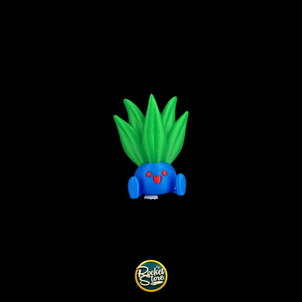 Figura Pokémon Oddish #043 - Impresión 3D 2"