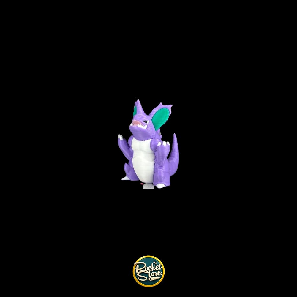 Figura Pokémon Nidorino #033 - Impresión 3D 2"