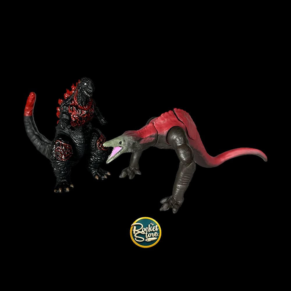 Set Dúo Kaiju Shin Godzilla y Skullcrawler (Escala 4 Pulgadas)